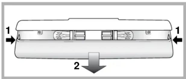 INDESIT NBAA 131 V - Remplacement de l'ampoule d'éclairage - 1