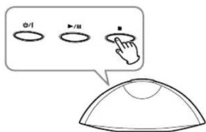 TEAC SR80i - Detener la reproduccion - 1
