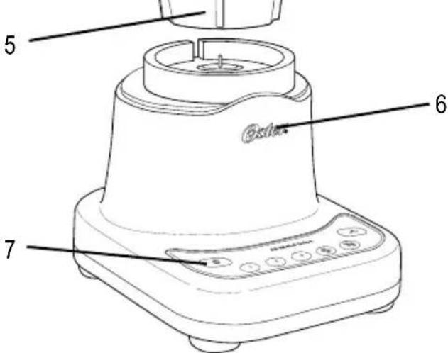 OSTER BLSTDGB00013 - DESCRIPTION DE L'APPAREIL - 4