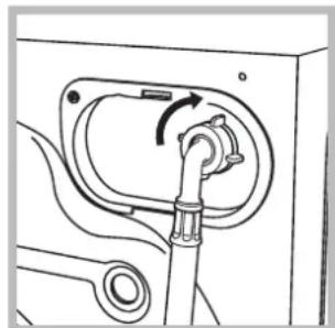 HOTPOINT-ARISTON ARGF 125 (EU).R - Aansluiting van de watertoevoerbuis - 2