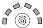 HOTPOINT-ARISTON ARGF 125 (EU).R - Controleampje centrifuge - 1