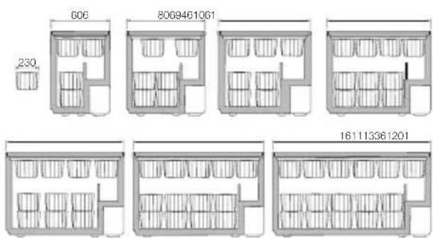 ELECTROLUX ECN40105W - Paniers de rangement - 2