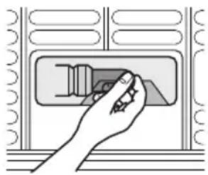 ELECTROLUX ECN40105W - Udskiftning af pære - 1