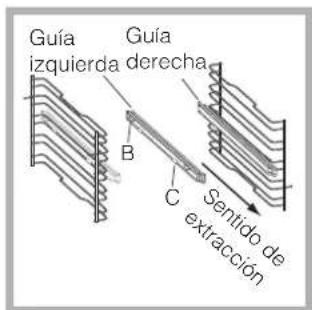 HOTPOINT-ARISTON Luce FK 103E.20 XHA - Montaje del Kit Guias Deslizables - 2