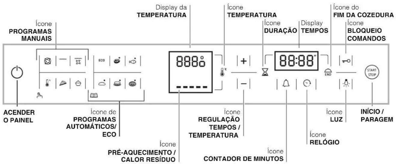 HOTPOINT-ARISTON Luce FK 103E.20 XHA - Painel de comandos - 1