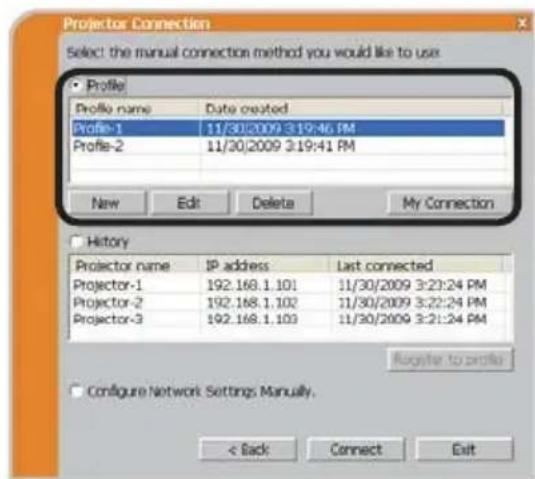 HITACHI BZ1M - Connexion du Profil - 1