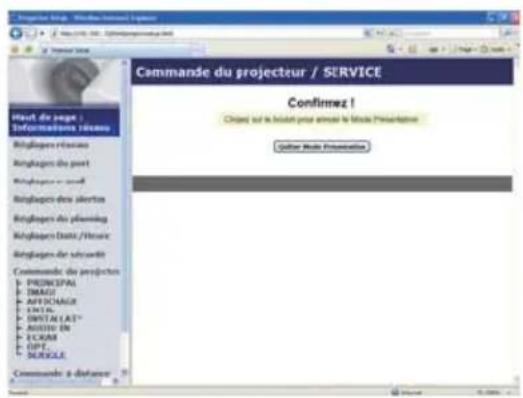 HITACHI BZ1M - Commande du projecteur (suite) - 1