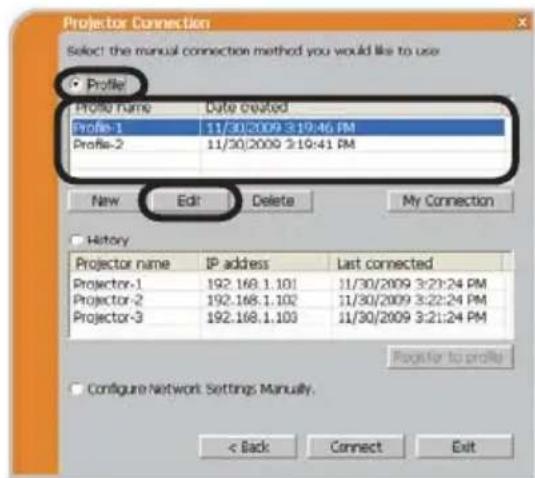 HITACHI BZ1M - Editer des données Profil - 1