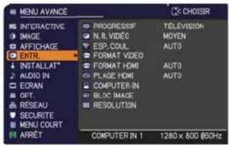HITACHI BZ1M - Menu ENTR. - 1