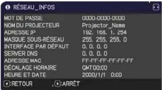 HITACHI BZ1M - Menu RÉSEAU - 8