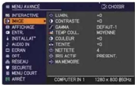 HITACHI BZ1M - Menu IMAGE - 1