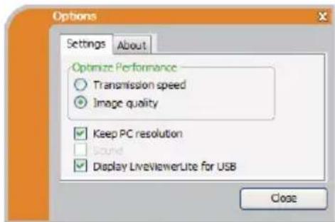 HITACHI BZ1M - Menu flottant - 2