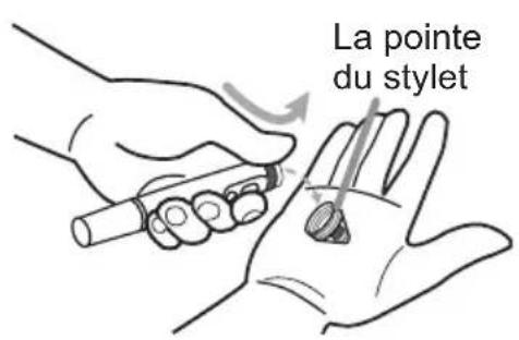 HITACHI BZ1M - Remplacement de la pointe du stylet - 1
