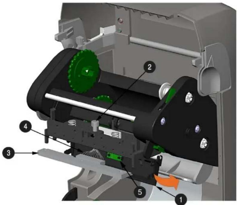 Datamax O'Neil Mark III E4204B - Remplacement de la tete d'impression - 4