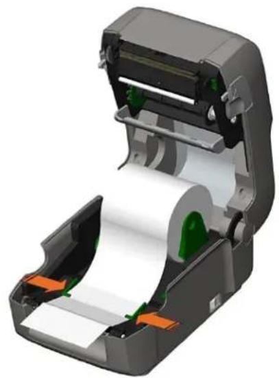 Datamax O'Neil Mark III E4204B - Chargement du rouleau de support - 3