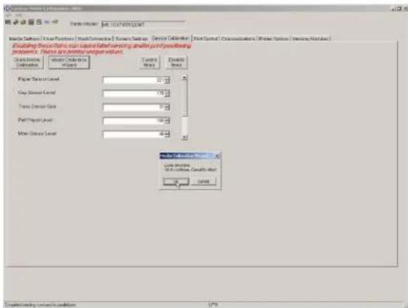 Datamax O'Neil Mark III E4204B - Assistant d'étalonnage du support - 4