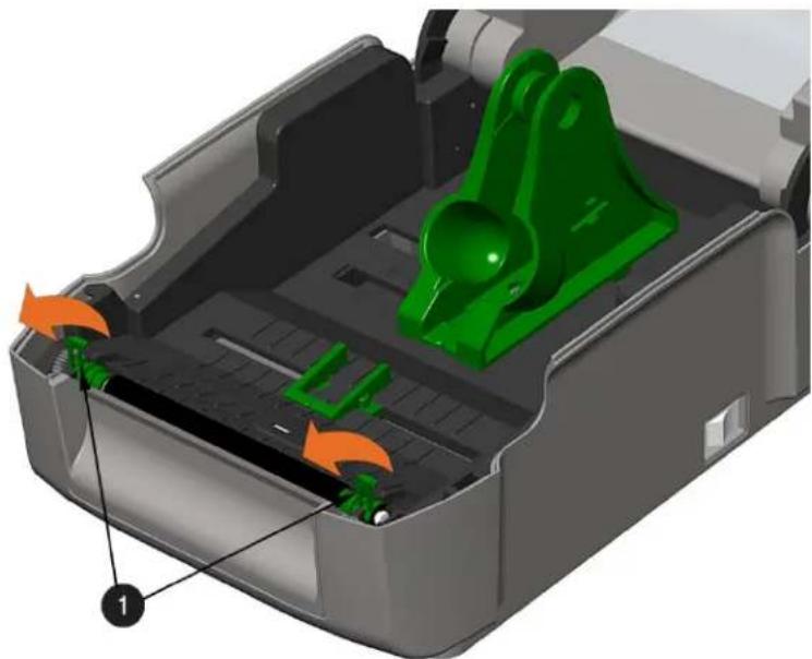 Datamax O'Neil Mark III E4204B - Remplacement du rouleau de platine - 1