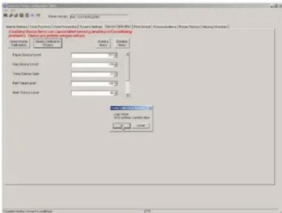 Datamax O'Neil Mark III E4204B - Assistant d'étalonnage du support - 5