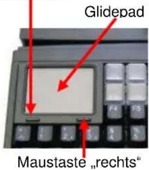 Glidepad Mau staste „rechts“