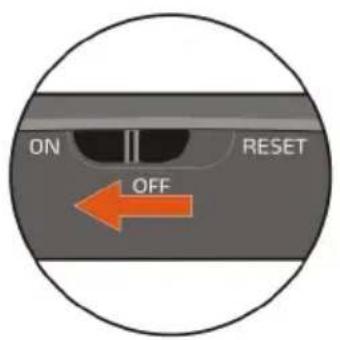 MIO Spirit 495 LM - Utilisation du bouton d'alimentation - 1