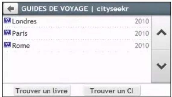 MIO Spirit 495 LM - Comment utiliser les Guides de voyage WCities ? - 1