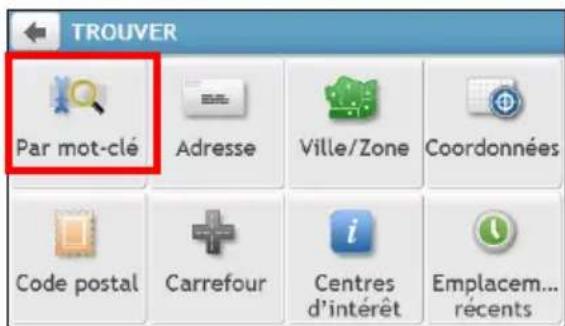 MIO Spirit 495 LM - Comment rechercher un CI par mot-clé ? - 5