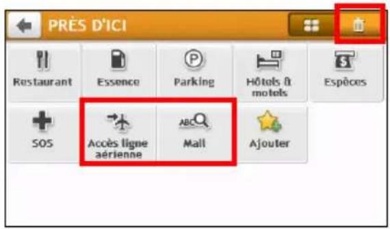 MIO Spirit 495 LM - Comment faire pour personnaliser les catégories de recherche ? - 4