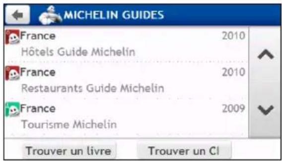 MIO Spirit 495 LM - Comment utiliser le guide Michelin ? - 2