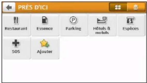 MIO Spirit 495 LM - Comment trouver le point d'intérêt le plus proche en utilisant PRES DE MOI ? - 1