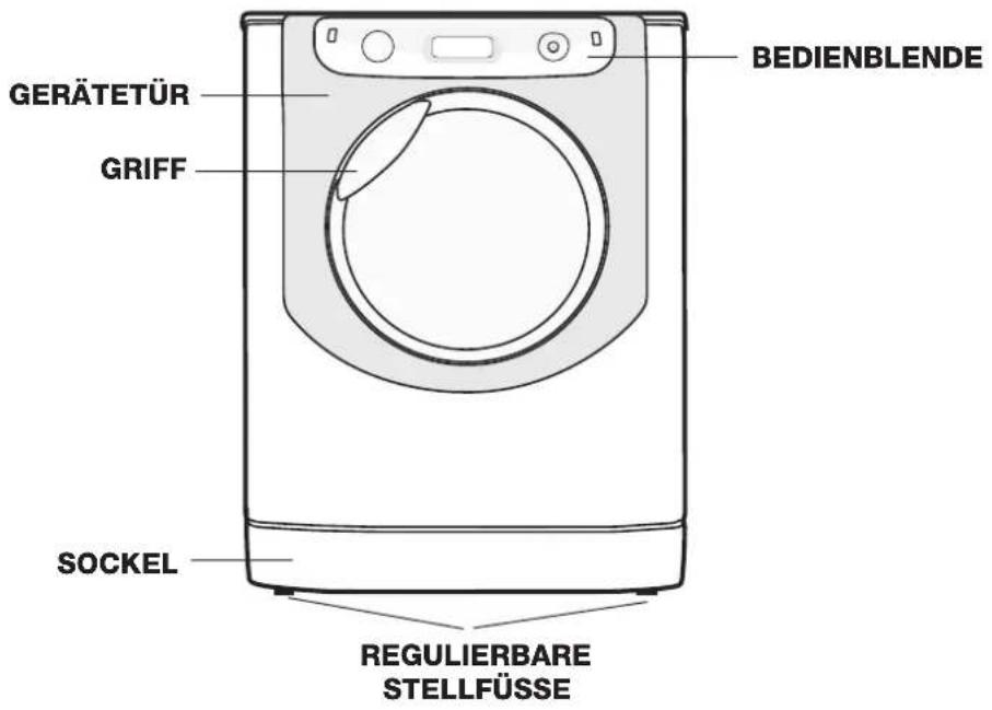 HOTPOINT-ARISTON AQLF9D 692 U (EU)A - Beschreibung Ihres Gerätes - 1