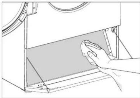 Schulthess TRI 9250 - Cleaning the fluff filter - 1