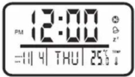 KONIG HAVTR200BR - Utilisation d'une horloge calendrier - 1