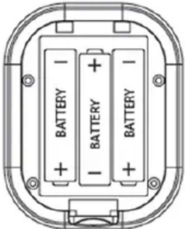 KONIG HCWBT10 - Paristojen asettaminen/Vaihtaminen - 1
