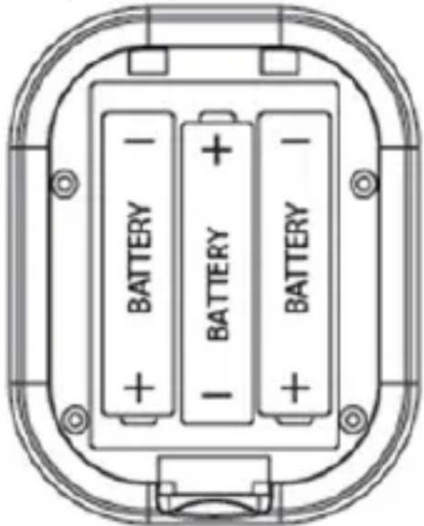 KONIG HCWBT10 - Vložení a výměna baterií - 1