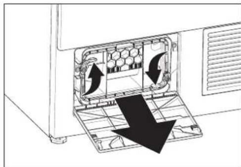 Schulthess Spirit topLine TC 8330 U - Cleaning the air cooler - 2