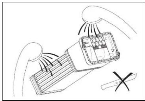 Schulthess Spirit topLine TC 8330 U - Pulizia del condensatore lamellare - 3