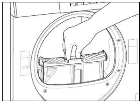 Schulthess Spirit topLine TC 8330 U - Cleaning the filter - 1