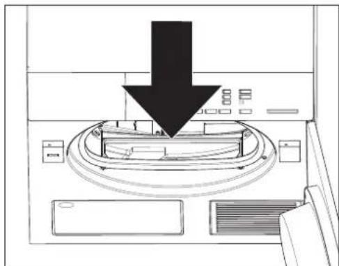 Schulthess Spirit topLine TC 8330 U - Cleaning the filter support - 1