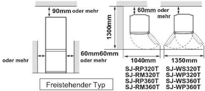 SHARP SJWS360TSL - VORSICHT - 1