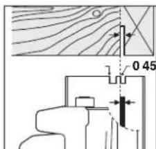 BOSCH GKS 55 - Lõikemärgid - 2