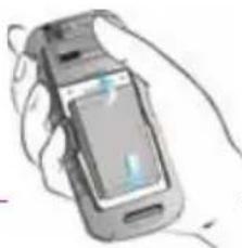 SONIM XP3340 Sentinel - Insérer la batterie - 1