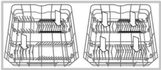 INDESIT DIF 14 A .R - Cesto inferior y cesto para cubiertos - 2