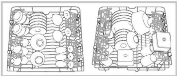 INDESIT DIF 14 A .R - Panier supérieur - 1