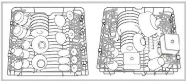 INDESIT DIF 14 A .R - Cesto superior - 1
