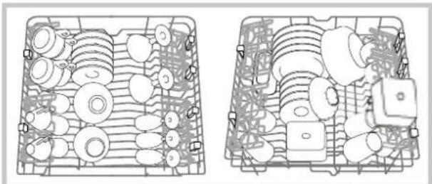 INDESIT DIF 14 A .R - Kosz górny - 1