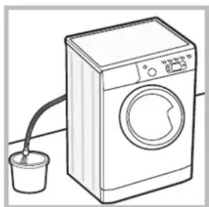 INDESIT IWE 71451B ECO (EU) - Manuelles Öffnen der Gerätetur - 1