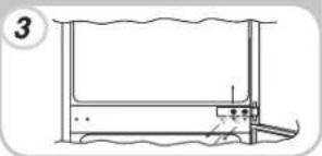 ROSIERES RBD2653A - INVERSER LE SENS D'OUVERTURE DES PORTES - 3
