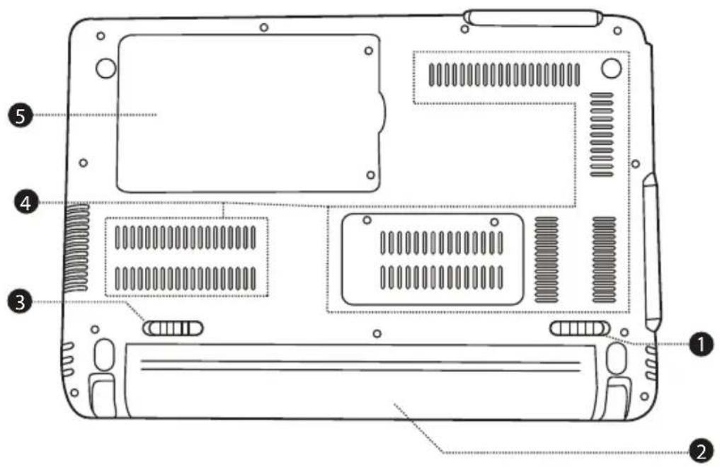 COBY NBPC1023 - Bottom View - 1