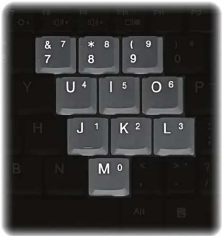 COBY NBPC1023 - Pavé numérique - 1
