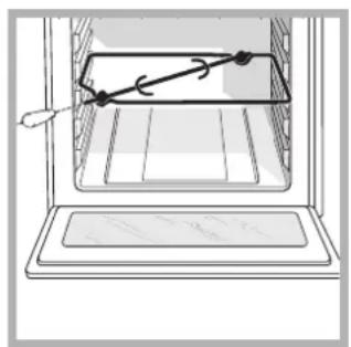 HOTPOINT-ARISTON FK 1039EL P.20 XHA - Rotisserie spit* - 1